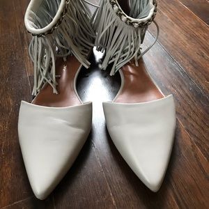 Rebecca Minkoff fringe flats